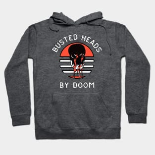 Busted Heads By Doom Hoodie